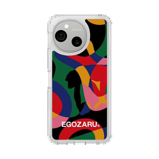 スリムプロテクションケース［ EGOZARU - ポップパターン ］