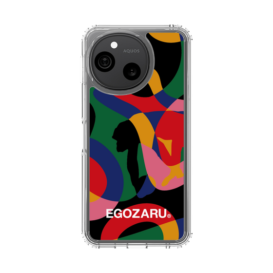 スリムプロテクションケース［ EGOZARU - ポップパターン ］