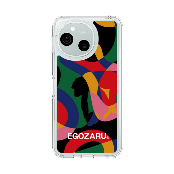 スリムプロテクションケース［ EGOZARU - ポップパターン ］