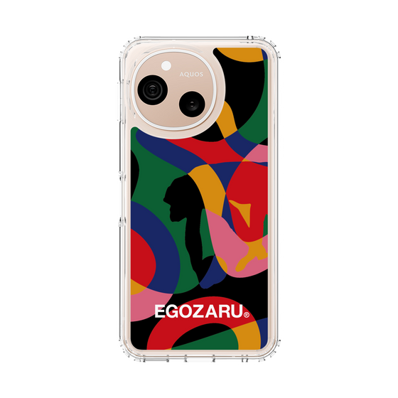 スリムプロテクションケース［ EGOZARU - ポップパターン ］