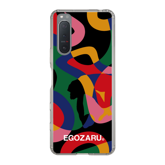 スリムプロテクションケース［ EGOZARU - ポップパターン ］