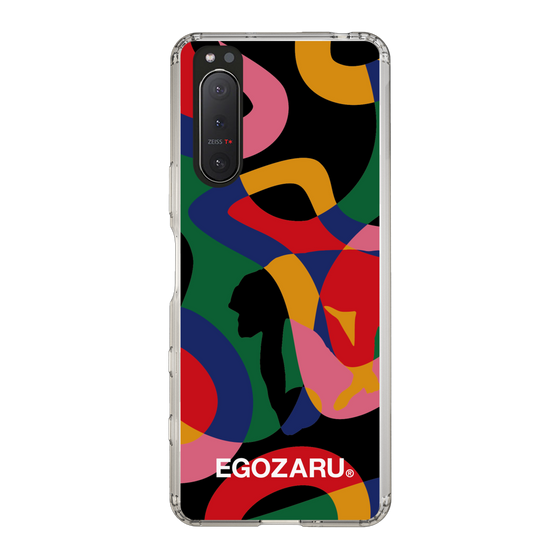 スリムプロテクションケース［ EGOZARU - ポップパターン ］