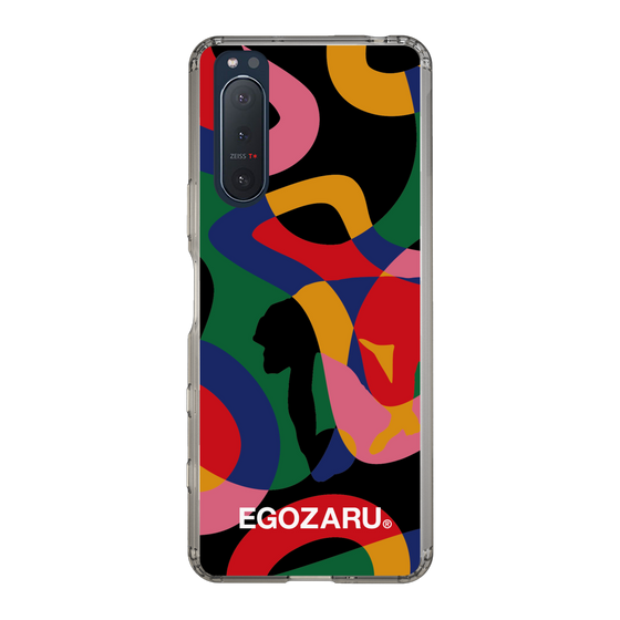 スリムプロテクションケース［ EGOZARU - ポップパターン ］