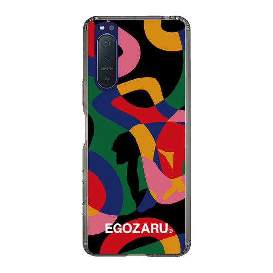 スリムプロテクションケース［ EGOZARU - ポップパターン ］