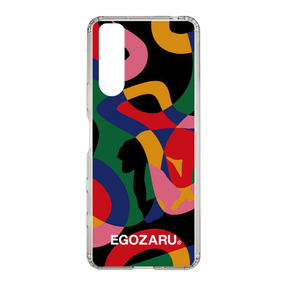 スリムプロテクションケース［ EGOZARU - ポップパターン ］