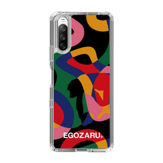 スリムプロテクションケース［ EGOZARU - ポップパターン ］