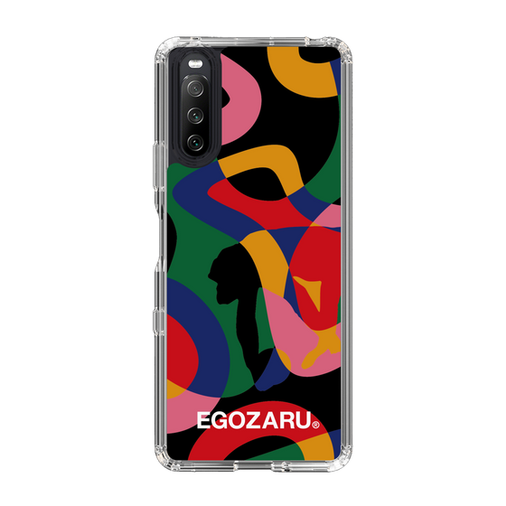 スリムプロテクションケース［ EGOZARU - ポップパターン ］