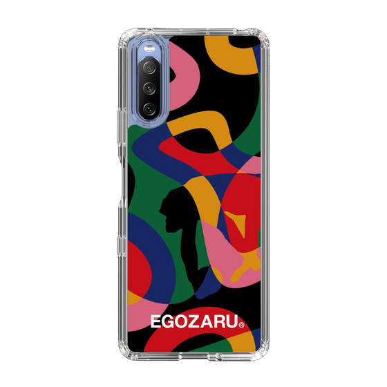 スリムプロテクションケース［ EGOZARU - ポップパターン ］