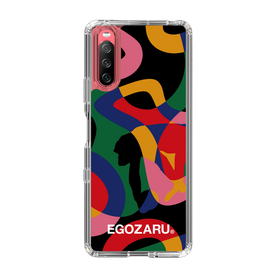 スリムプロテクションケース［ EGOZARU - ポップパターン ］