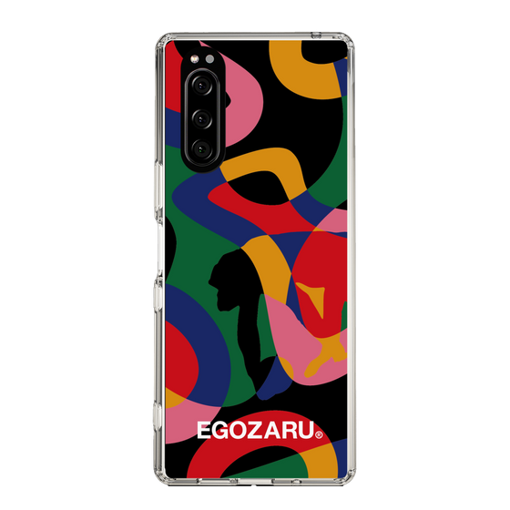 スリムプロテクションケース［ EGOZARU - ポップパターン ］