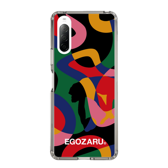 スリムプロテクションケース［ EGOZARU - ポップパターン ］