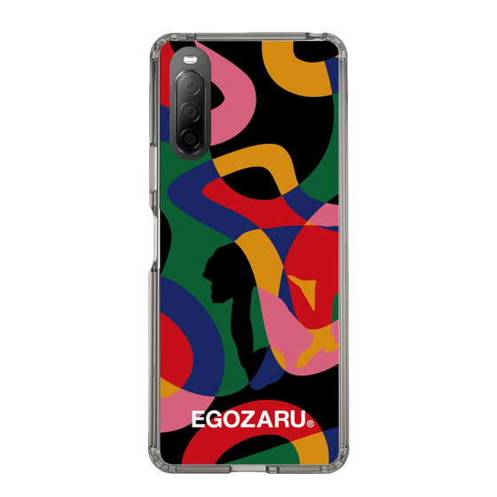 スリムプロテクションケース［ EGOZARU - ポップパターン ］