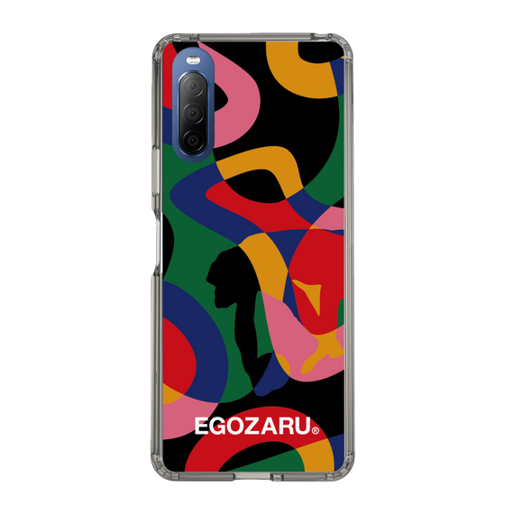 スリムプロテクションケース［ EGOZARU - ポップパターン ］