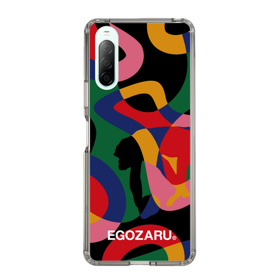 スリムプロテクションケース［ EGOZARU - ポップパターン ］