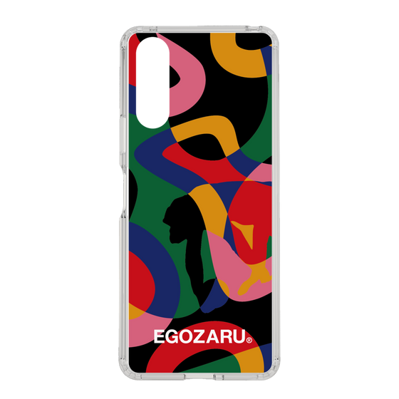 スリムプロテクションケース［ EGOZARU - ポップパターン ］