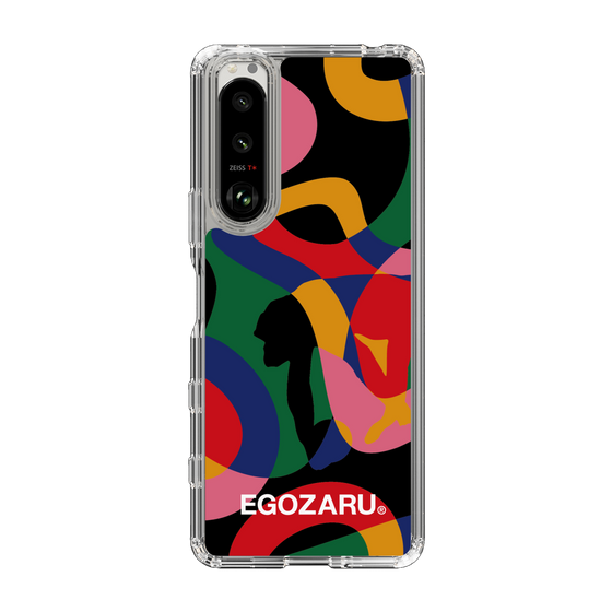 スリムプロテクションケース［ EGOZARU - ポップパターン ］