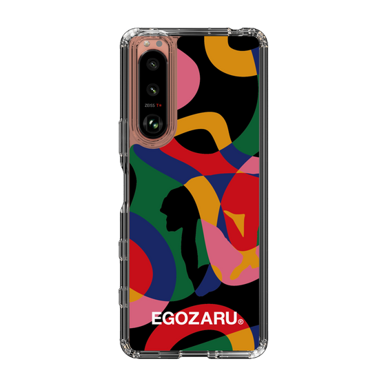 スリムプロテクションケース［ EGOZARU - ポップパターン ］