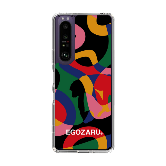 スリムプロテクションケース［ EGOZARU - ポップパターン ］