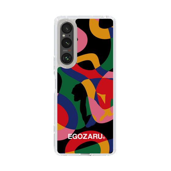 スリムプロテクションケース［ EGOZARU - ポップパターン ］