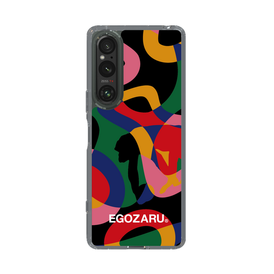 スリムプロテクションケース［ EGOZARU - ポップパターン ］