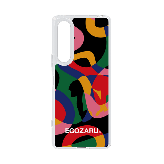 スリムプロテクションケース［ EGOZARU - ポップパターン ］