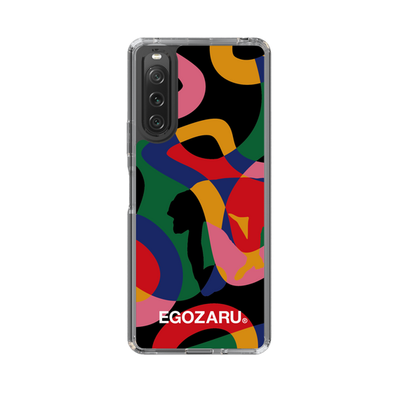 スリムプロテクションケース［ EGOZARU - ポップパターン ］