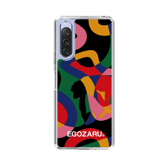 スリムプロテクションケース［ EGOZARU - ポップパターン ］