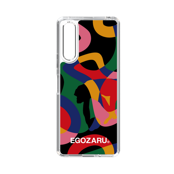 スリムプロテクションケース［ EGOZARU - ポップパターン ］