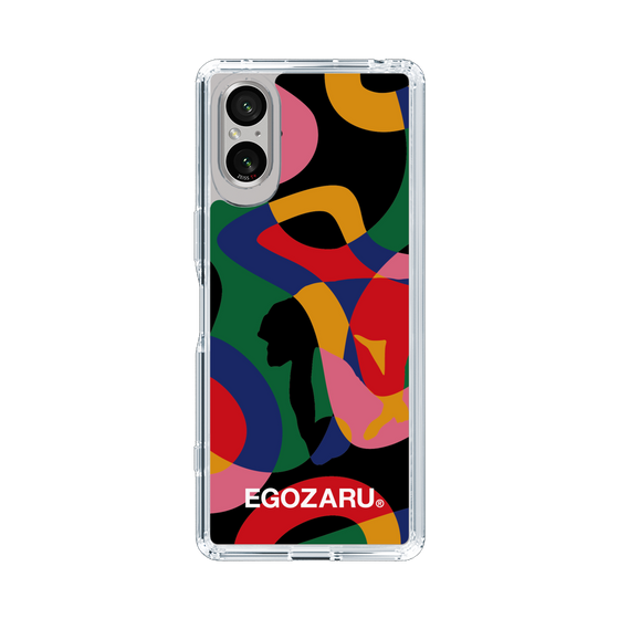 スリムプロテクションケース［ EGOZARU - ポップパターン ］