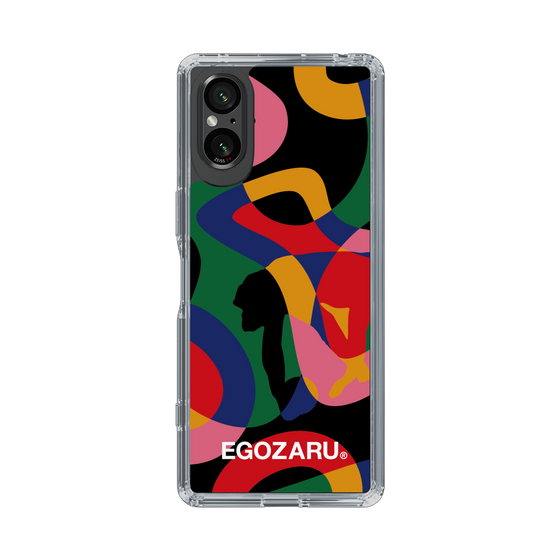 スリムプロテクションケース［ EGOZARU - ポップパターン ］