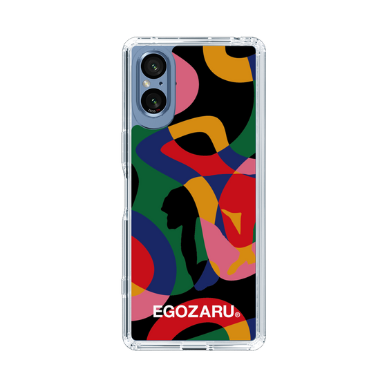 スリムプロテクションケース［ EGOZARU - ポップパターン ］