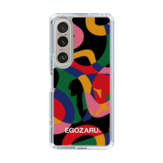 スリムプロテクションケース［ EGOZARU - ポップパターン ］