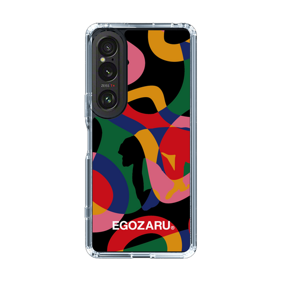 スリムプロテクションケース［ EGOZARU - ポップパターン ］