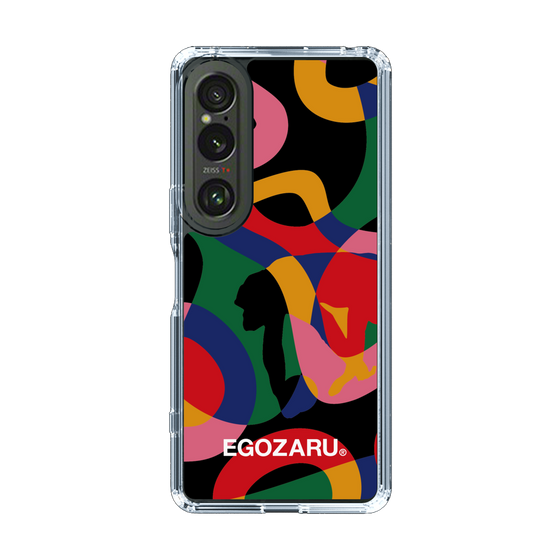 スリムプロテクションケース［ EGOZARU - ポップパターン ］