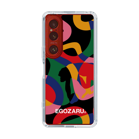 スリムプロテクションケース［ EGOZARU - ポップパターン ］