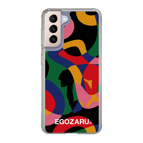 スリムプロテクションケース［ EGOZARU - ポップパターン ］