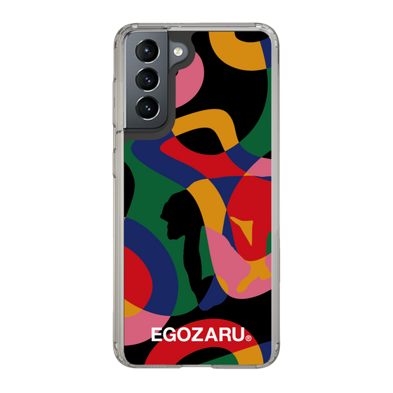 スリムプロテクションケース［ EGOZARU - ポップパターン ］