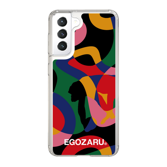 スリムプロテクションケース［ EGOZARU - ポップパターン ］