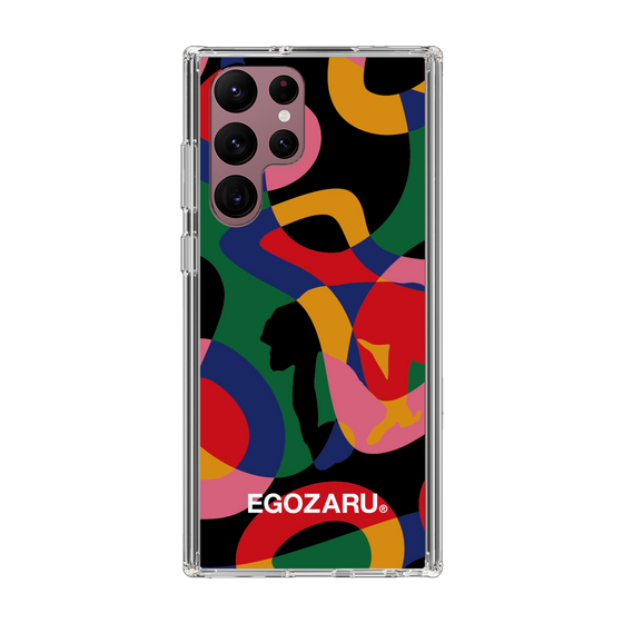 スリムプロテクションケース［ EGOZARU - ポップパターン ］