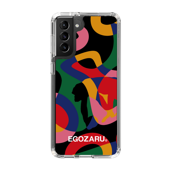 スリムプロテクションケース［ EGOZARU - ポップパターン ］