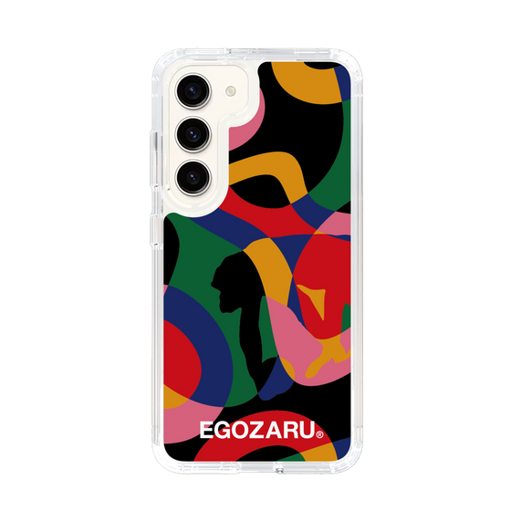 スリムプロテクションケース［ EGOZARU - ポップパターン ］