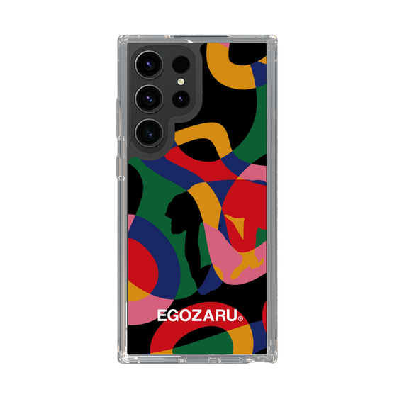 スリムプロテクションケース［ EGOZARU - ポップパターン ］