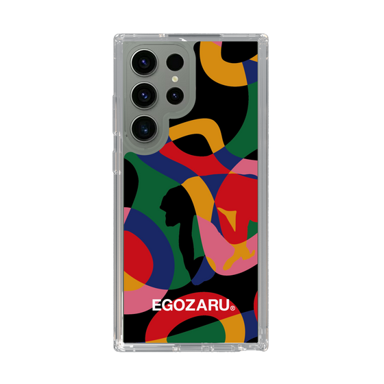 スリムプロテクションケース［ EGOZARU - ポップパターン ］