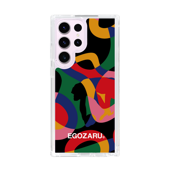 スリムプロテクションケース［ EGOZARU - ポップパターン ］