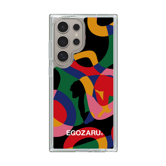 スリムプロテクションケース［ EGOZARU - ポップパターン ］