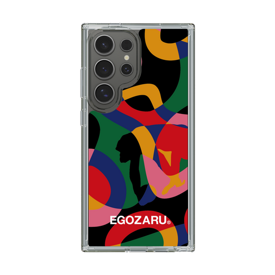 スリムプロテクションケース［ EGOZARU - ポップパターン ］