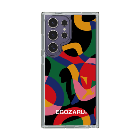 スリムプロテクションケース［ EGOZARU - ポップパターン ］