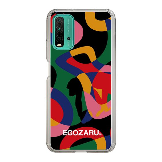 スリムプロテクションケース［ EGOZARU - ポップパターン ］