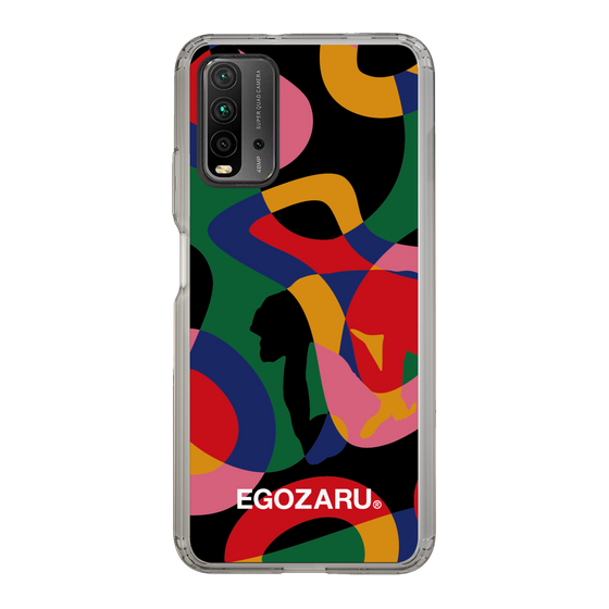 スリムプロテクションケース［ EGOZARU - ポップパターン ］