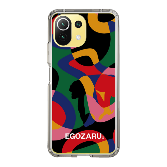 スリムプロテクションケース［ EGOZARU - ポップパターン ］